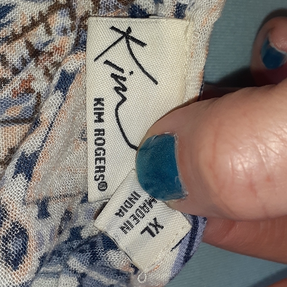 Womens Tunic top. 3/4 Sleeves - Picture 4 of 5